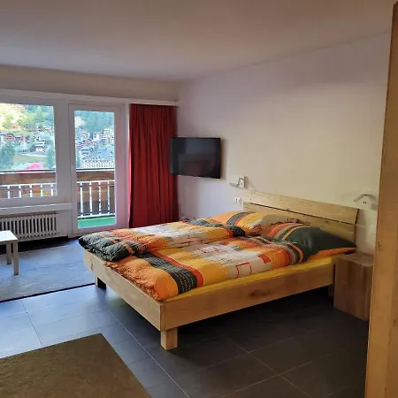 Studio In Zermatt Mit Toller Aussicht Aufs Dorf